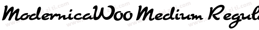 ModernicaW00 Medium Regular字体转换